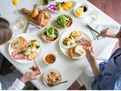 【朝食】人気のブッフェスタイル