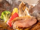 【土地の恵み会席/秋】鴨朴葉焼き(9月〜11月)