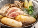 【季節の会席/秋】きりたんぽ鍋(9月〜11月)