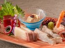 【土地の恵み会席/秋】鮪・勘八・鯛・生湯葉・甘海老(9月〜11月)