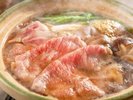 【土地の恵み会席/秋】姫神和牛のすき焼き(9月〜11月)