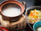 『ご朝食』宍道湖七珍「しじみ」の味噌汁、島根県産のど黒一夜干しなど