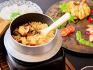 『特別室会席』季節の釜飯