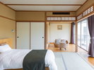 【本館】和ベッド2台|10畳|温泉内湯付き〈2名限定〉