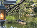 【回遊式庭園】お風呂上りに庭園散策