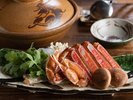 【夕食/冬】板長こだわり出汁の絶品かにすき鍋/一例