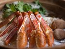 【夕食/冬】板長こだわり出汁の絶品かにすき鍋/一例