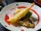 【錦会席】「天ぷら盛り合わせ」