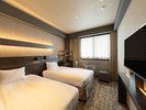 ◆ツインルーム(17〜22平米)/ユニットバス◆2名様のご利用に◎スタンダードなお部屋です。