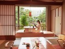 別邸「美悠」庭園側