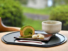 茶楽「かぐや」芦原温泉美松店|抹茶と甘味をお楽しみいただけます。