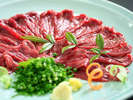 甲州名物 馬刺し