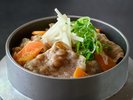 夏の香りが食欲をそそる♪若狭牛と新生姜の釜めし<夏の極み>
