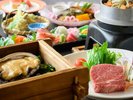 夏を贅沢に味わう!若狭牛ヒレ肉ステーキに活あわび蒸し<夏の極み>