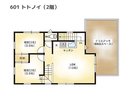 【間取りイメージ】601:トトノイ(2階)