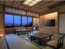 和室14.5畳+檜風呂付客室