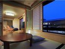 和室6畳*別邸つきの里/風または水の音