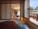 和室6畳*別邸つきの里/風または水の音