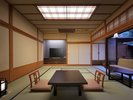 和室14.5畳+信楽焼露天風呂付客室