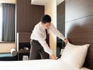 客室はいつも清潔に整えています