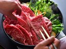 上州牛すき焼き料理(お料理一例)