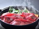上州牛すき焼き料理(お料理一例)