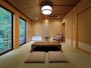 【富】檜露天風呂付和洋室(本館つるや)