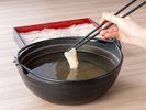 【鯛しゃぶ】日替わりで豚しゃぶか鯛しゃぶの提供です
