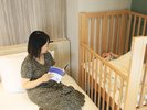 コーナーツインルーム ベビーベッドをご希望のお客様は事前にご連絡ください