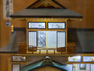 館内に飾ってある八千代座のミニチュア。