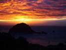 今子浦の夕陽/毎日違う表情を魅せてくれます。