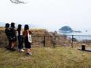 ガーデンからの景色、目の前に広がる景色に旅も盛り上がっちゃう♪