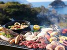 オーシャンビューのテラスでのBBQ!夕陽を見ながら最高の夏!!