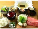 ☆天草黒毛和牛のしゃぶしゃぶ御膳☆