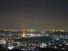 【下関の夜景】火の山公園の駐車場からの景色