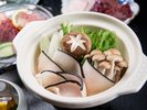 【くじらと旬菜のコース】くじらのはりはり鍋