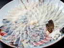 【ふくフルコース】とらふくのふく刺し_大皿