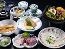 【下関名物!関門会席】瓦そば、くじらの刺身、ふく刺しなど下関の食文化が味わえます