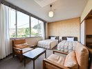 【和洋室】関門橋と下関の絶景パノラマをお楽しみください