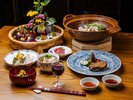 やまざと会席(あわび) 全体イメージ