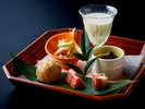 のど黒づくし前菜一例