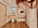 伝統の良さそのままに新しいスタイルを取入れた長屋門メゾネット部屋。一年中快適に過ごせる