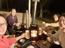 【冬の寒さを忘れさせる薪ストーブを囲んで鍋を食べるプラン】