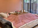 冬に最高のアイテムこたつ、全部屋に設置。