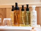 アメニティはオーガニック製品を利用。
