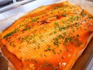 朝食ブッフェ〜しゃけのチャンチャン焼き〜