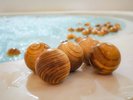 朝スパ限定「ひのき玉の香り湯」
