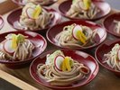 【朝食ビュッフェ:日替わりメニュー】出石そば