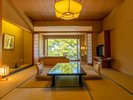 【温泉露天風呂付き客室】ベッド付標準部屋