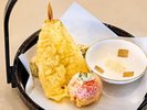 秋までの会席料理一例●鱚のずんだ揚げ